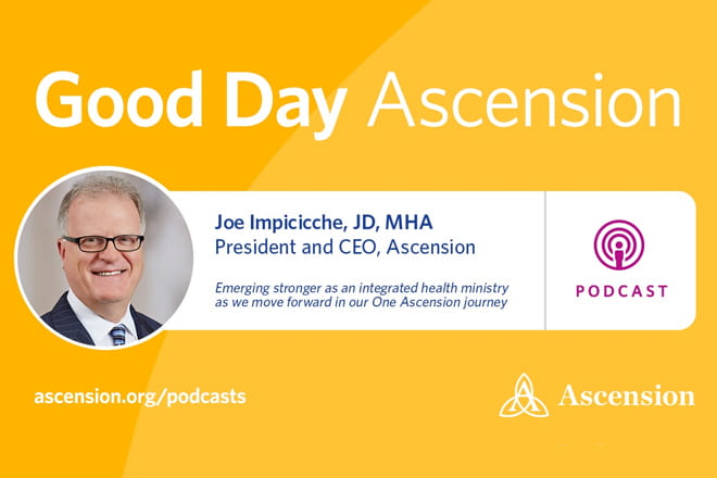 Good Day Ascension Podcast featuring Joe Impicciche