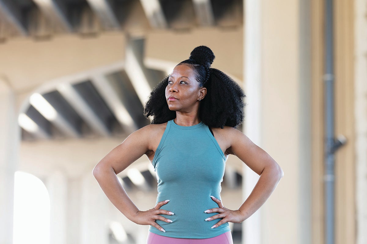 Women feeling empowered after working with her cancer prevention and wellness team at Ascension Illinois.