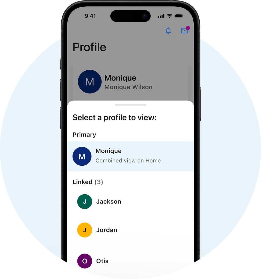 Profile in ascension one app