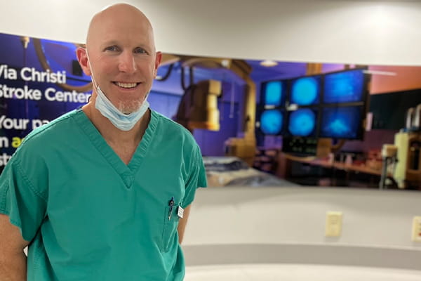Dr. Jim Walker has served as medical director of the Comprehensive Stroke Center and the Neuro Critical Care Unit at Ascension Via Christi St. Francis.