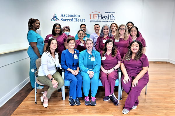 Our care team at Ascension Sacred Heart Pensacola / UF Health Women's Care Center