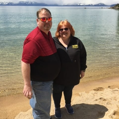Married couple pre bariatric surgeries.