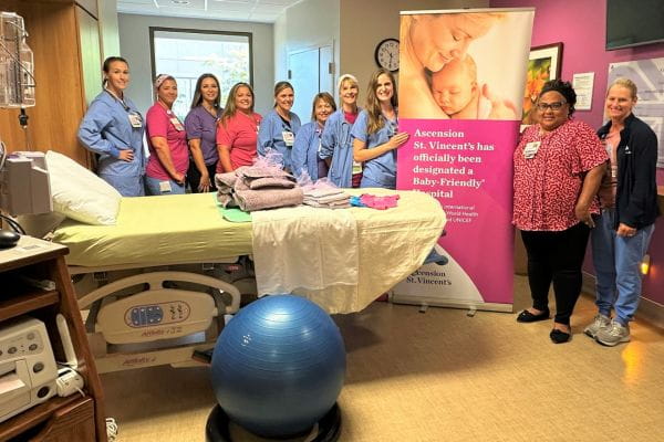 Ascension St. Vincent’s Clay County’s maternity care in Middleburg, Florida ranked among the nation’s best