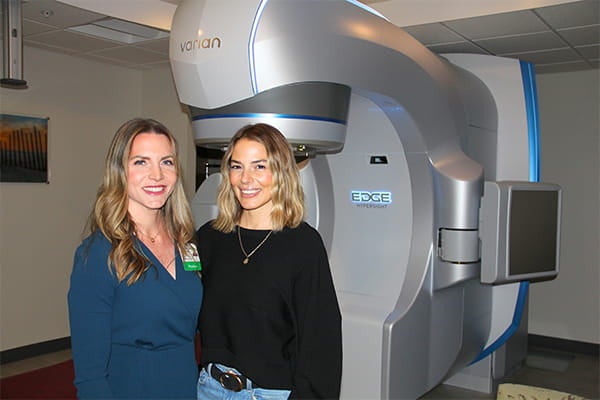 Dr. Veronical Carden and cancer patient Elli