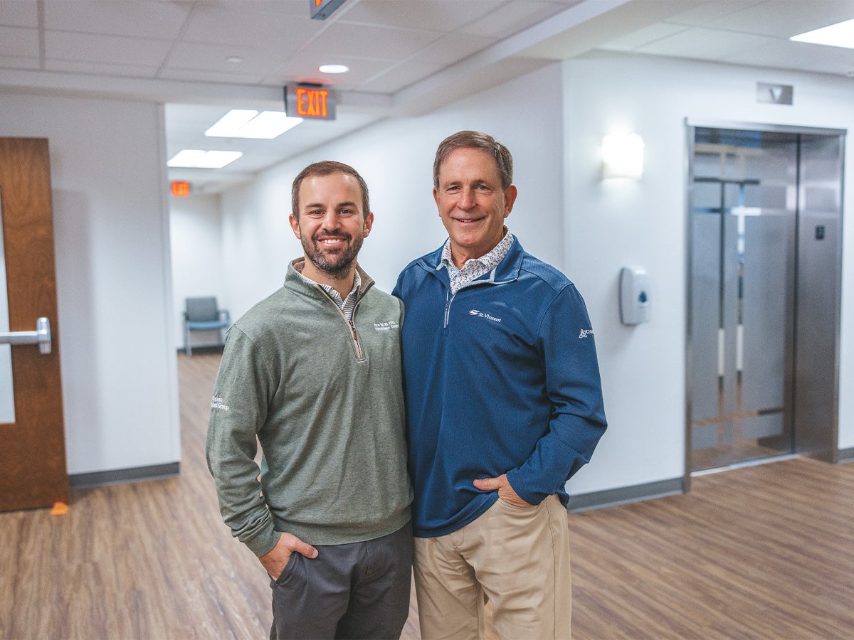 Dr. Michael and Kevin Ball