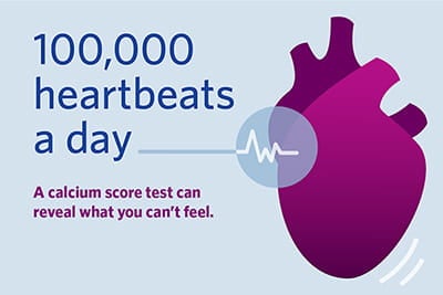 A heart screening can reveal what you can’t feel. Talk to your doctor today
