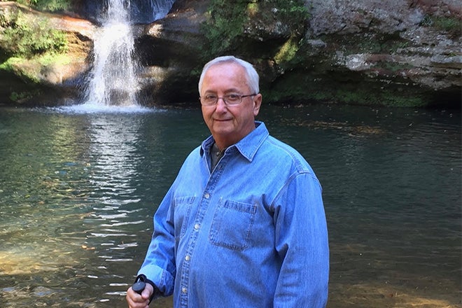 Image caption: Larry Lykins had surgery on his carotid artery at Ascension St. Vincent after a trivascular screening detected a major blockage.