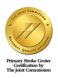 Sacred Heart is a Primary Stroke Center, certified by the Joint Commission