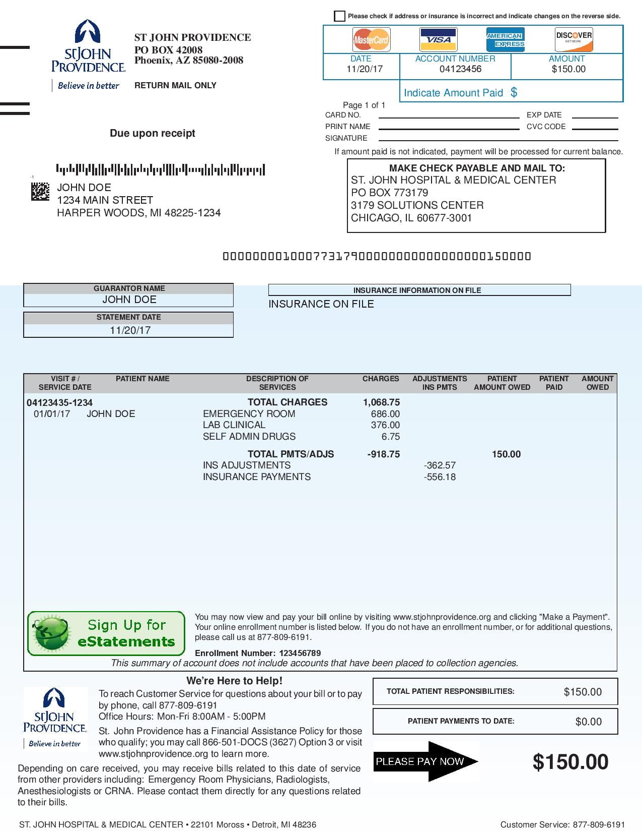 Billing and Payment Ascension