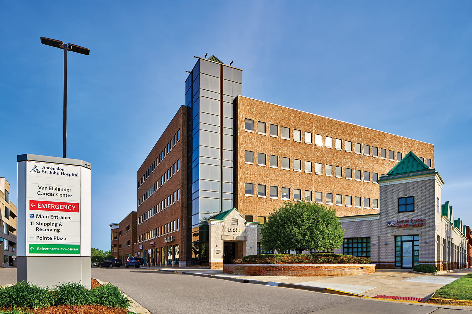 Ascension St. John Hospital - St. John Internal Medicine at 19251 Mack Ave. in Grosse Pointe, Michigan. 