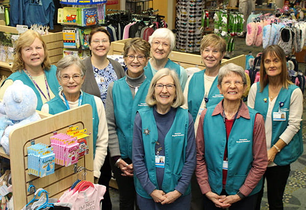 Volunteers at Ascension Borgess Hospital Gift Shop