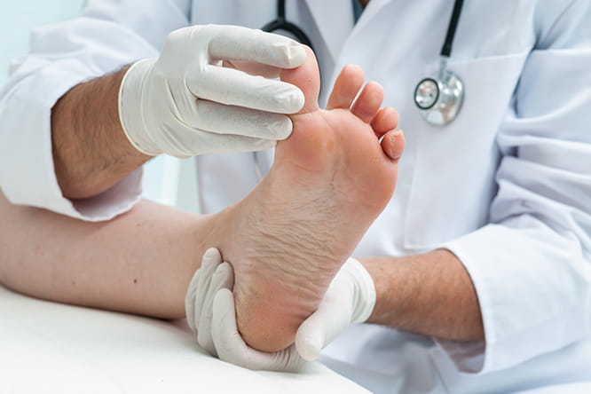 Foot health doctor