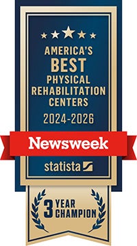 Newsweek, America's best physical rehabilitation center 2024-2026 award