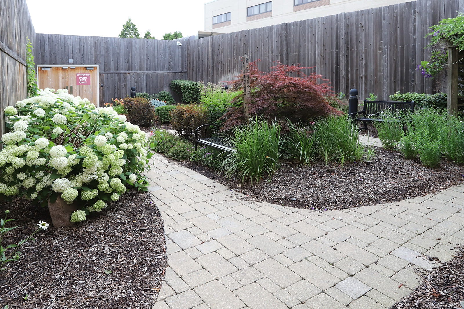 Ascension Alexian Brothers Behavioral Health Hospital healing garden