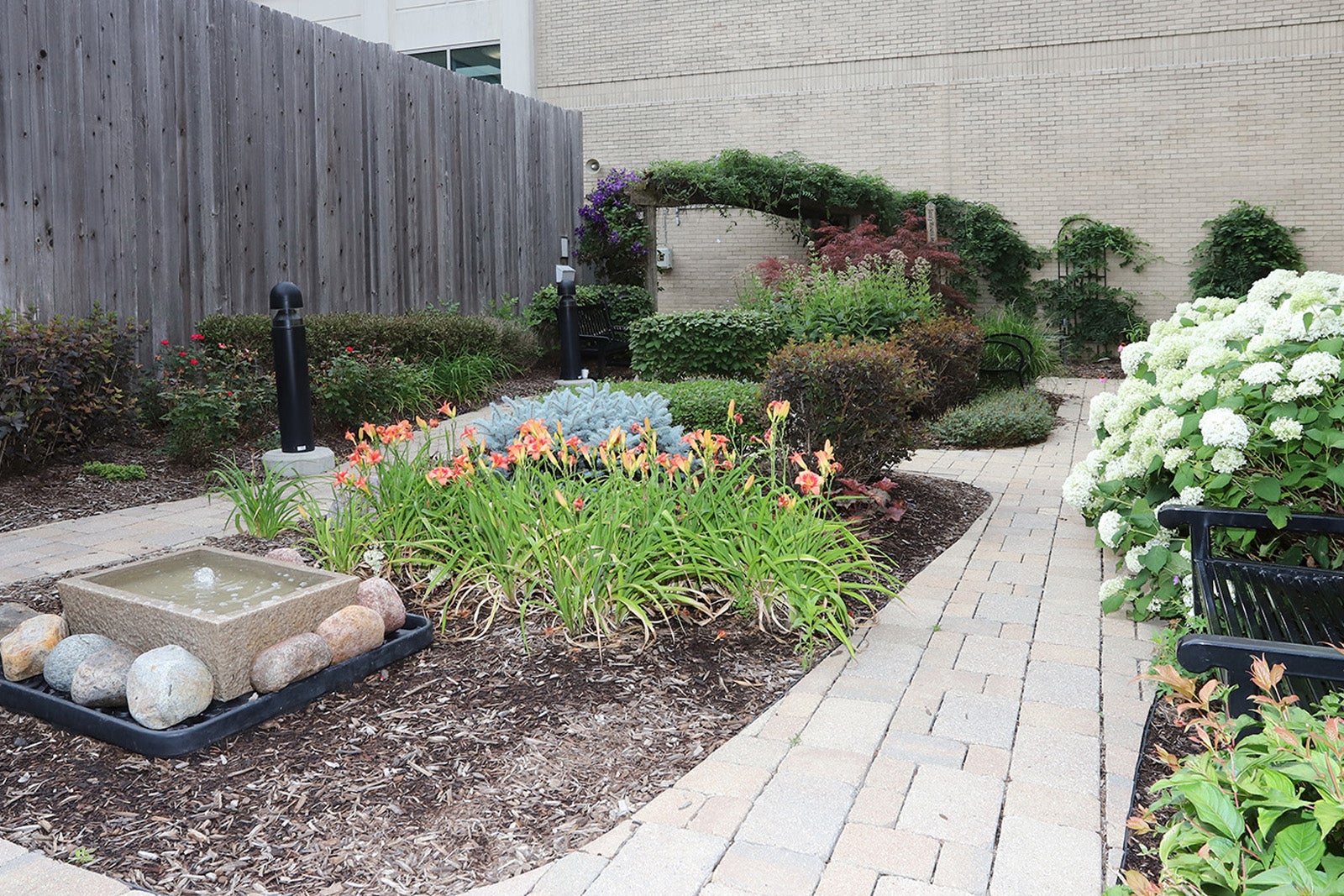 Ascension Alexian Brothers Behavioral Health Hospital healing garden