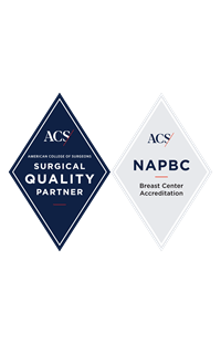 ACS NAPBC Breast Cancer Accreditation badge