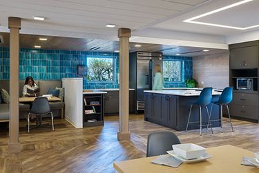 Kitchen at the Center for Addiction Medicine located in the Ascension Illinois - Foglia Family Foundation Residential Treatment Center