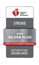 Get With The Guidelines – Silver Plus Stroke achievement award 2026