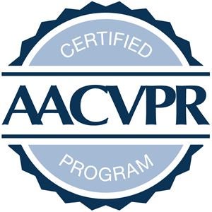 American Association of Cardiovascular and Pulmonary Rehabilitation (AACVPR) Certification badge
