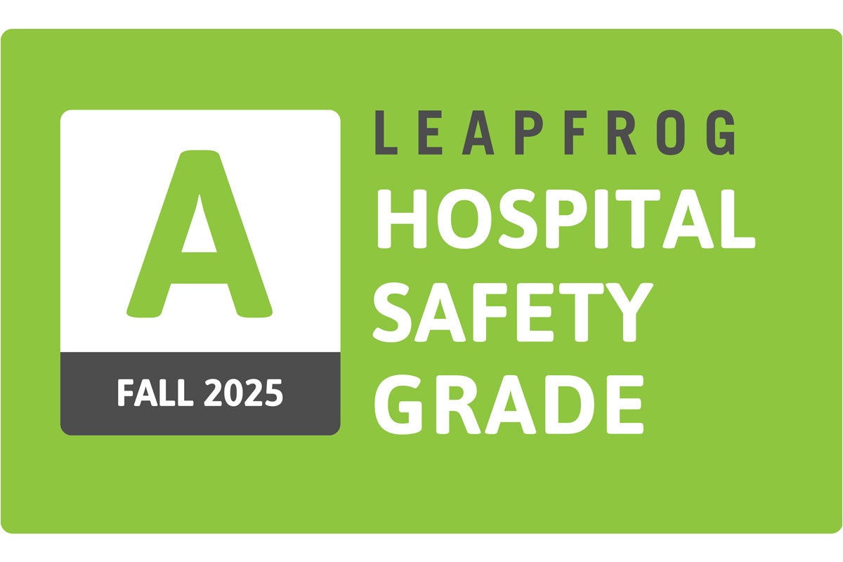 Via Christi Hospital in Manhattan earned an “A” Hospital Safety Grade in fall 2025 from the Leapfrog Group