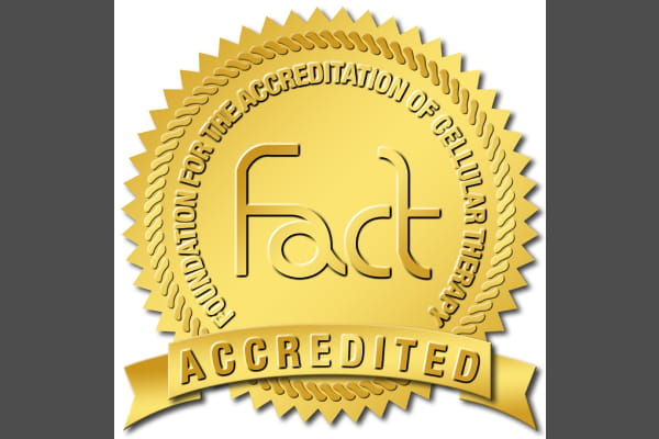 Via Christi Foundation for the Accreditation of Cellular Therapy accreditation seal