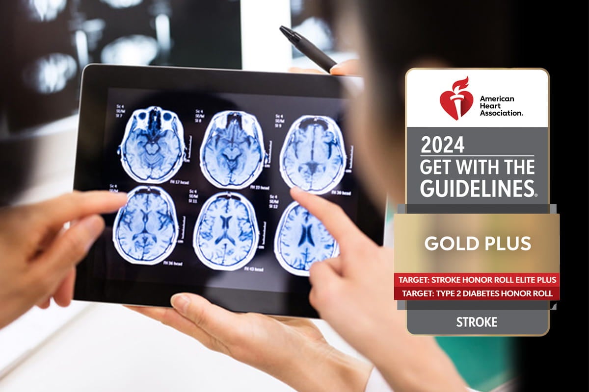 Ascension Saint Agnes was awarded the American Heart Association’s Get With The Guidelines® - Stroke GoldPlus Quality Achievement Award for stroke care.