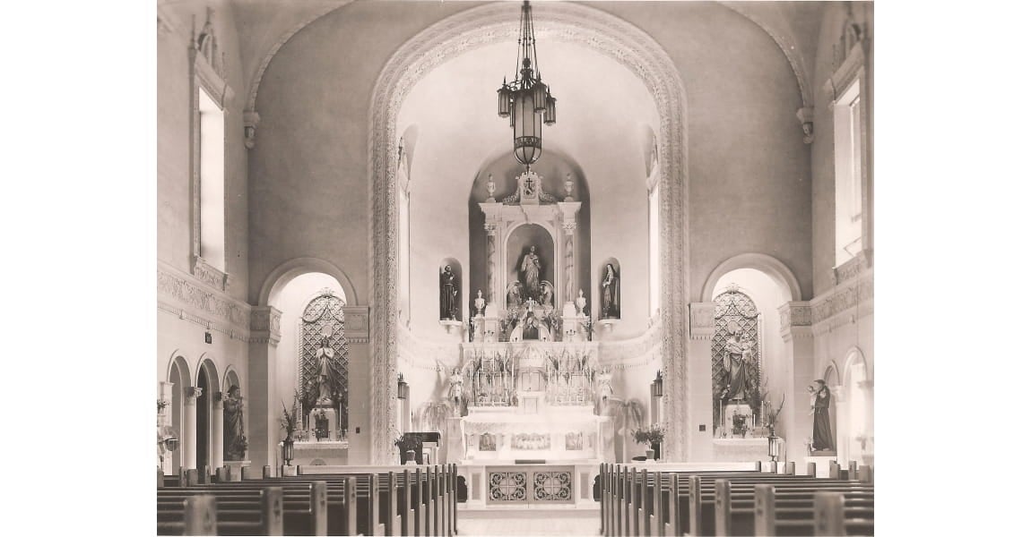 St. John hospital chapel, 1931