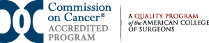 Accredited by the Commission on Cancer