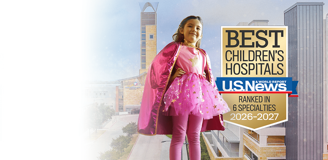 Dell Children’s is nationally ranked by U.S. News & World Report in 6 specialties 2026-2027