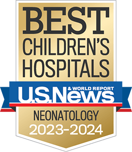Neonatology at Dell Children's Medical Center is ranked among the nation's best by U.S. News & World Report 2023-24.