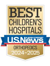 Orthopedics at Dell Children's Medical Center is ranked among the nation's best by U.S. News & World Report 2023-24.