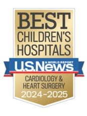 Pediatric Cardiology & Heart Surgery at Dell Children's Medical Center is ranked among the nation's best by U.S. News & World Report 2023-24.