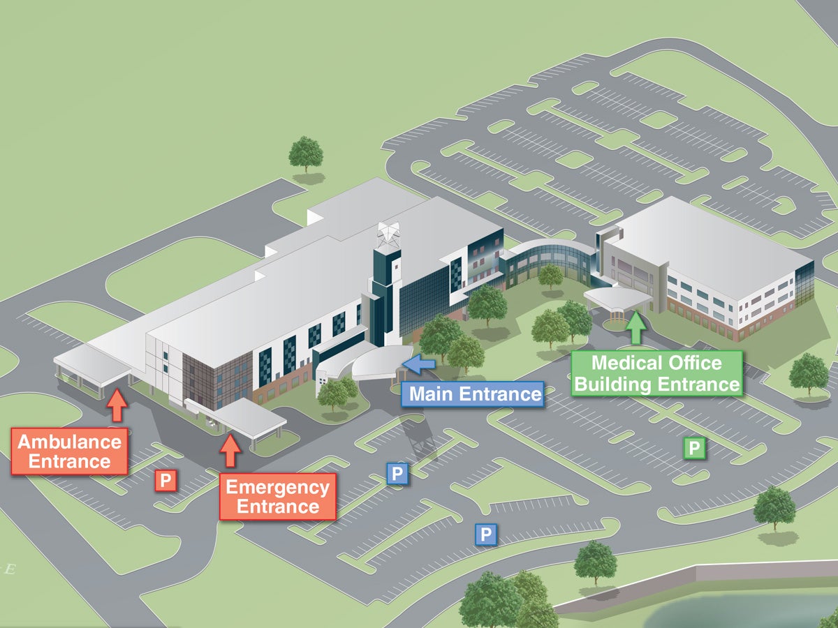 Dell Children’s Medical Center North Campus map.