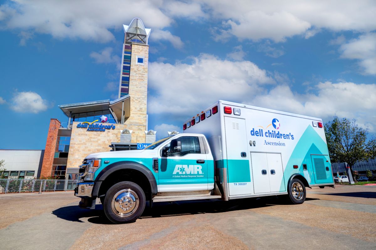 Dell Children's Critical Care Transport Ambulance