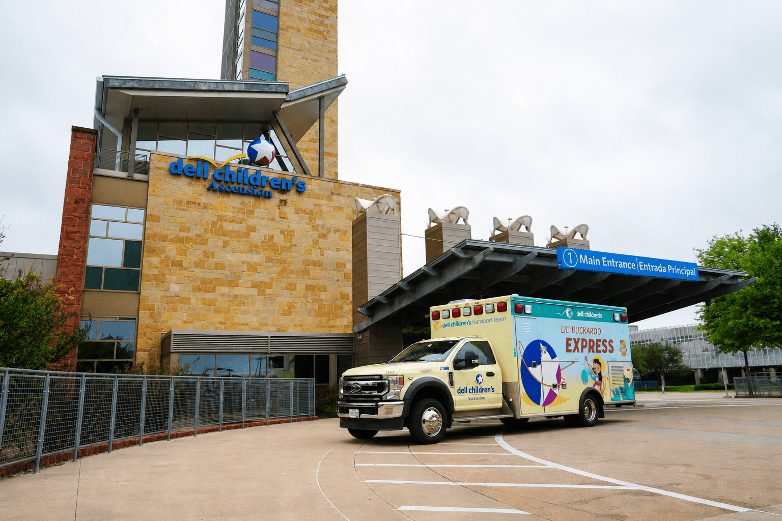 Dell Children's Critical Care Transport Ambulance