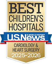 Dell Children's está clasificado a nivel nacional por U.S. News & World Report en cardiología y cirugía cardíaca para 2025-2026