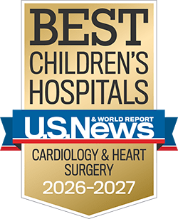 Dell Children’s is nationally ranked by U.S. News & World Report in cardiology and heart surgery 2026-2027