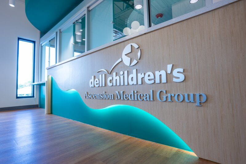 Dell Children's Comprehensive Care Clinic front desk