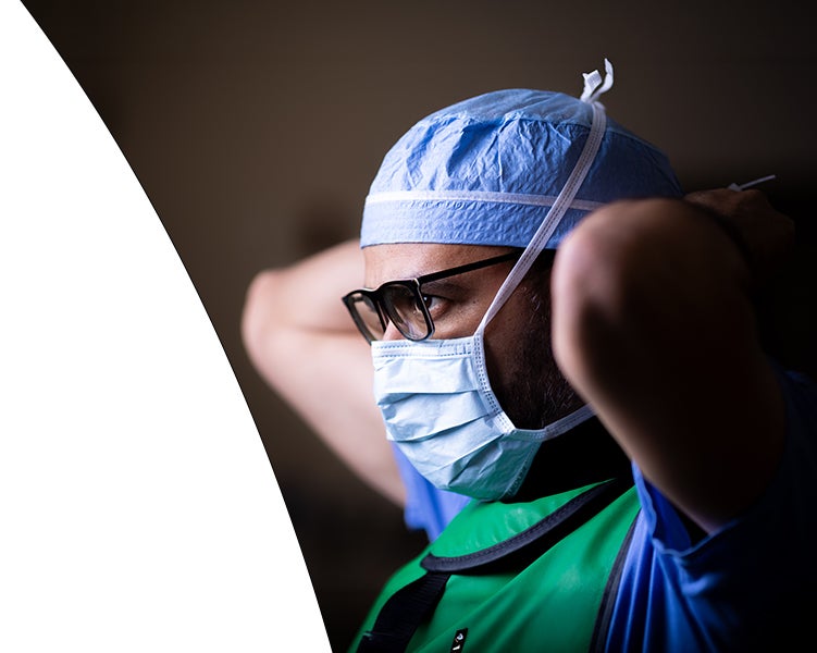 Woman getting care from doctor at Ascension Texas Brain and Spine Institute.