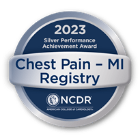 Achievement in the Chest Pain – MI Registry Seal