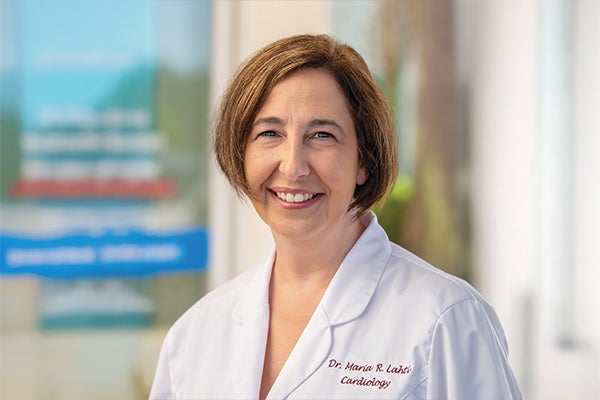 Dr. Maria Lathi is a board certified cardiologist with Ascension Medical Group Sacred Heart Cardiology Destin.