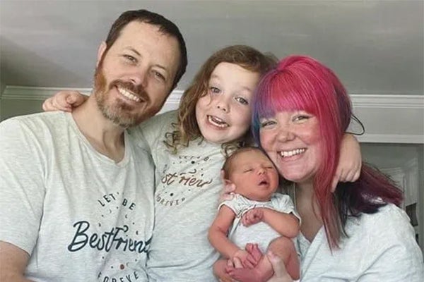 Sammi Young and family