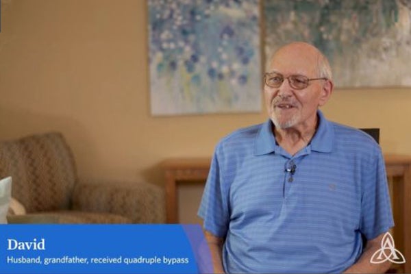 David, who Ascension Wisconsin cardiologists helped prioritize his heart care and return to life as a father, grandfather and part-time caregiver to his wife.