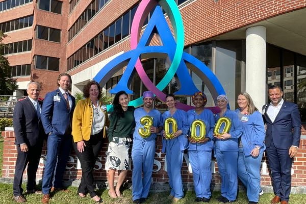 Robotic-assisted surgery care team at Ascension Saint Vincent's Riverside