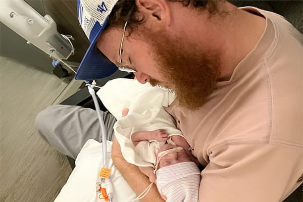 An unexpected high-risk pregnancy challenges a father as he struggles to find his place while his partner and micro preemie daughter receive critical care at Ascension Sacred Heart Hospital in Pensacola, Florida.
