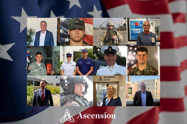 Celebrating our Ascension Texas veterans
