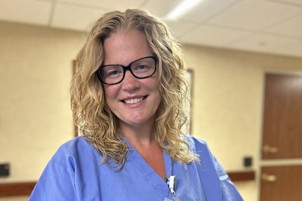 Angela, nurse at Ascension St. Elizabeth Hospital in Wisconsin