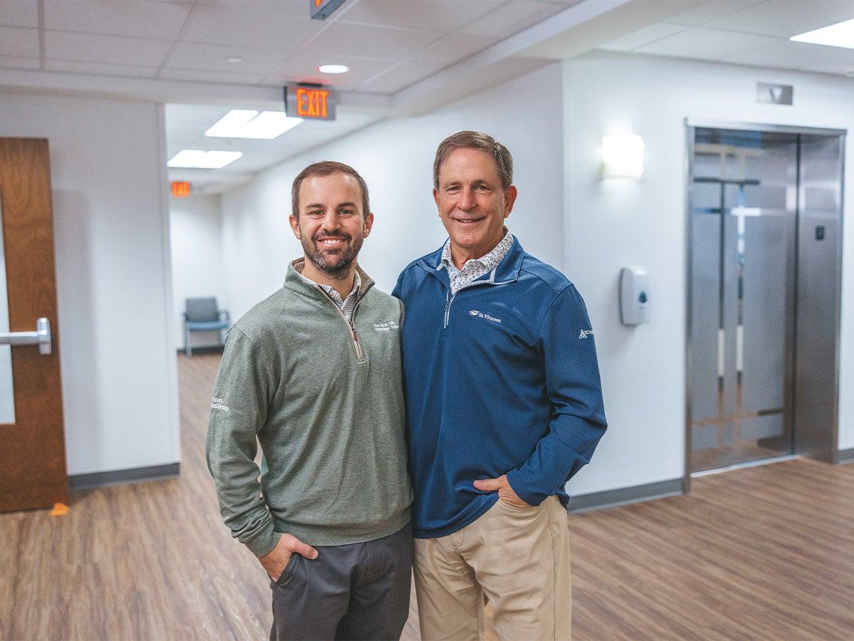 Dr. Michael and Kevin Ball
