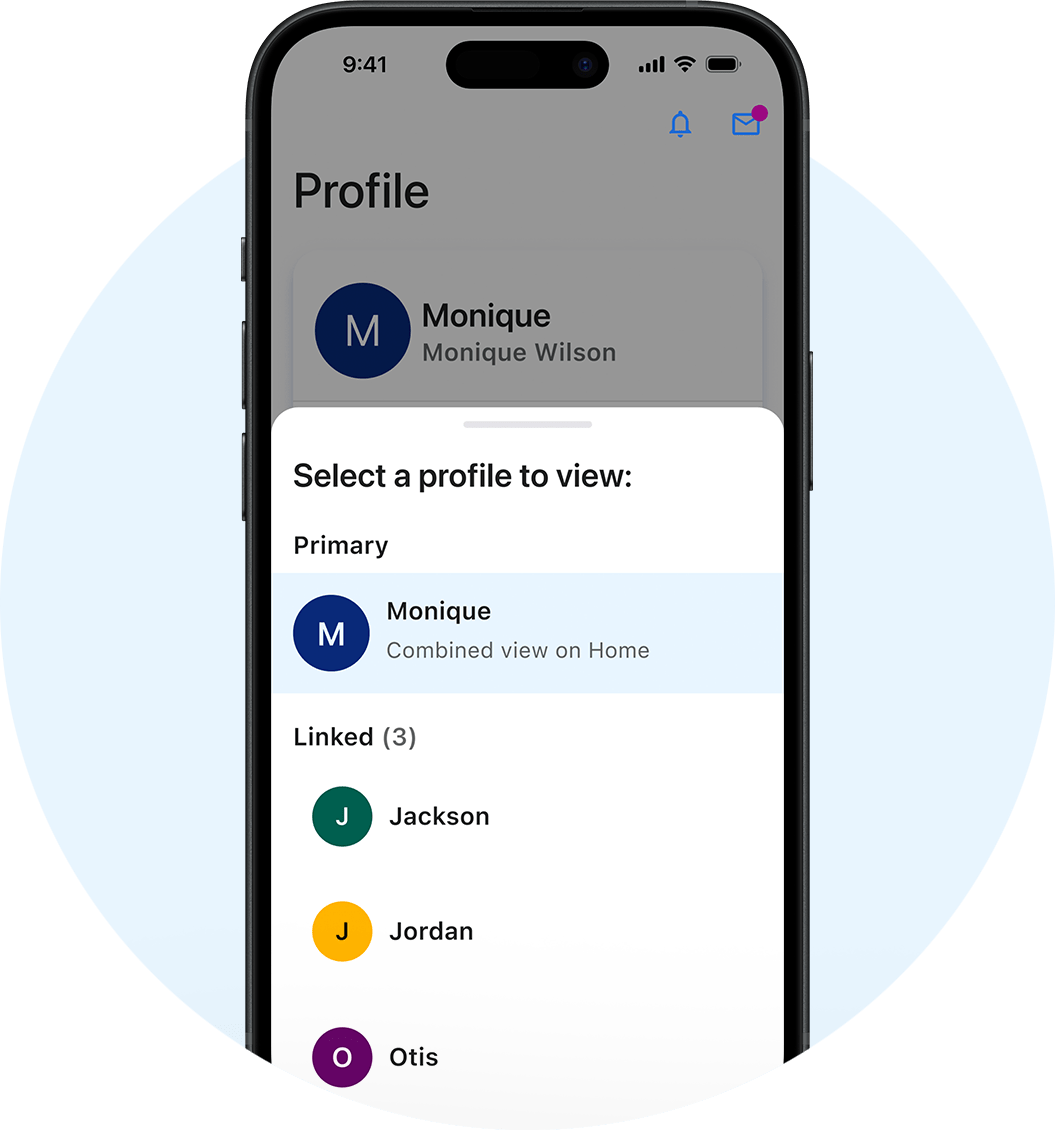 Profile in ascension one app